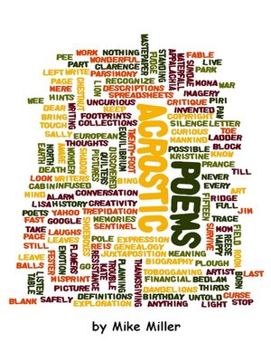 cover image of Acrostic Poems...and some prose
